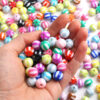 oly-7fc2439eca895addef83daea31206ef3 Wholesale Watermelon Stripe Acrylic Beads for DIY Jewelry Keychain Bag Charm