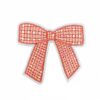 oly-7fc84b8e716f3e40236ec531fb5c7d47 Wholesale Embroidered Sweet Pink Bow Patch - Trendy Fashion Accessory for Bags and DIY