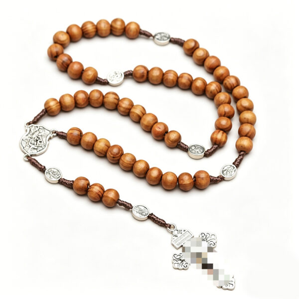 Wholesale Cross Rosary Beaded Necklace Fashion Jewelry Accessory Boutique Resale Gift