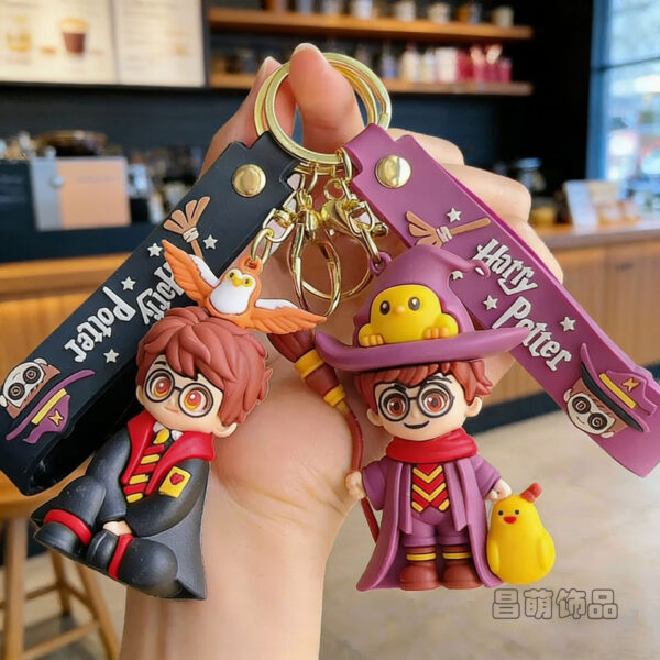 oly-7fd88eb53072c26012da2058fd2e2b92 Wholesale Cartoon Keychain Book Academy Doll Bag Charm Car Key Accessory Gift OLY Exclusive