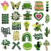 Wholesale Cartoon Forest Embroidered Fabric Applique Patch Polyester Thread Decorative Fashion Accessory for Bags Clothing