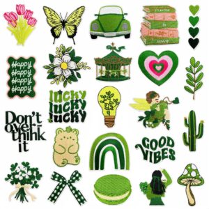 oly-80040eebe378a3e152e65163179c7f49 Wholesale Cartoon Forest Embroidered Fabric Applique Patch Polyester Thread Decorative Fashion Accessory for Bags Clothing