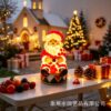 Wholesale Glowing Santa Claus Christmas Ornament Night Light Home Decor Gift