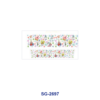 oly-800e0ef09fb42b7ce303c6c884314af2 Wholesale 8pcs Kawaii Cartoon Bow Floral Print 3oz Cup Stickers Wrap OLY Exclusive