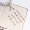 oly-8020cfc21d1611dd414e3119d13b1978 Wholesale Heart Shaped Spoon and Fork Pendant Alloy Baked Paint DIY Phone Chain Accessory