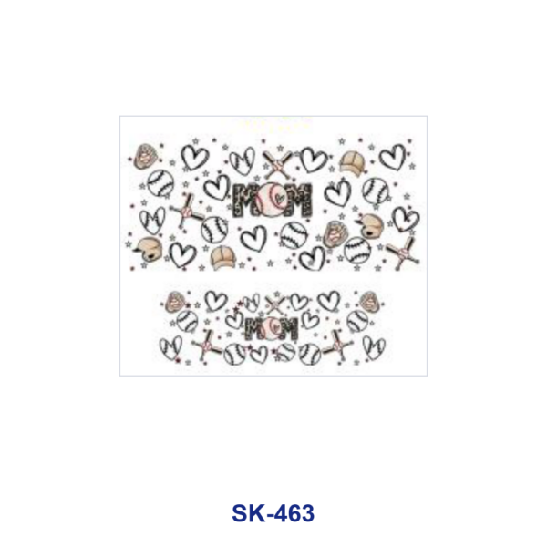 Wholesale 8pcs Maternal Theme Heart Donut Bear Truck Nurse Floral Decor Mini Cup Keychain Sticker