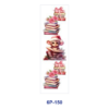 Wholesale 2/8/16pcs UV DTF Stickers Cute Animal Book Rose Print Pen and Bookmark Stickers
