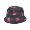 Wholesale Flame Print Fisherman Hat Summer Outdoor Travel Bucket Hat Fashion Accessory
