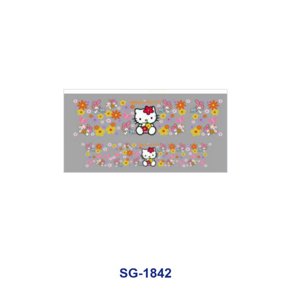 Wholesale 8pcs Fairytale Cartoon Character Pattern 3oz Cup Stickers Wrap OLY Exclusive