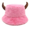 Wholesale Cute Faux Fur Bucket Hat for Women Trendy Winter Fashion Accessory