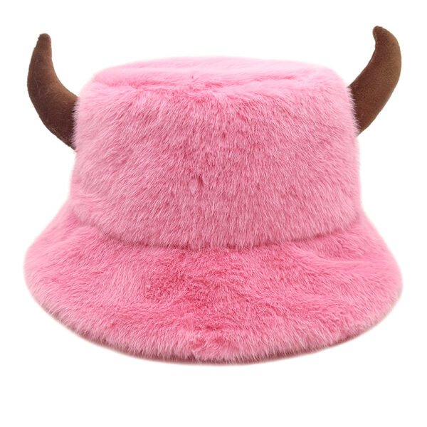 Wholesale Cute Faux Fur Bucket Hat for Women Trendy Winter Fashion Accessory