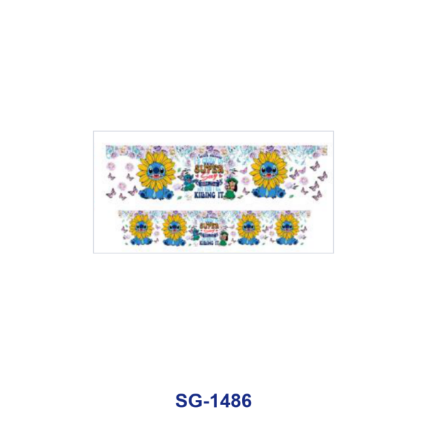 oly-806b00be8cdd6b10a8a8e6dcf699c233 Wholesale 8pcs Mixed Cartoon Animal Floral Portrait Print 3oz Cup Stickers Wrap OLY Exclusive