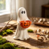 Wholesale Ghost Pumpkin Resin Statue Bowl - American Country Home Decor Gift