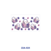 oly-807f2e9ba8e9bf6a33a2a8ae676d1331 Wholesale 5pcs Watercolor Fashion Tote Bag Floral Balloon Moody Blue Cartoon Bear Cloud Mixed Print 16oz Cup UV DTF Wraps OLY Exclusive
