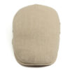 Wholesale Retro Lightweight Linen Peaked Cap for Summer Sun Protection