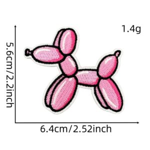 Pink cartoon cloth sticker 7#