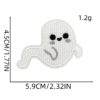 Wholesale Halloween Polyester Cloth Patches Pumpkin Bat Ghost Spider - Decorative Accent for Party Favors Boutique Resale