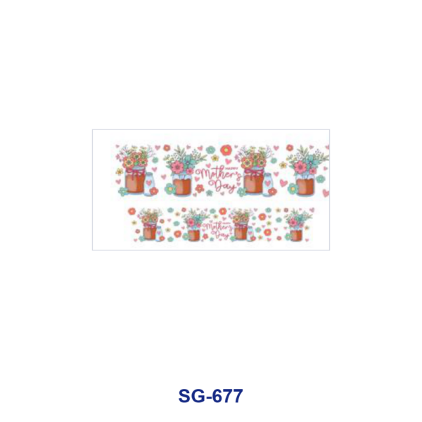 Wholesale 8pcs Pastel Tiny Floral Doodle 3oz Tumbler Stickers Wrap OLY Exclusive