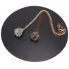 Wholesale Vintage Natural White Crystal Drop Pendant Necklace Handmade Jewelry Accessory for Gift Boutique