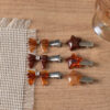 oly-80b1a66a3525cccc8f31c9f6e52fbb81 Wholesale 3-Pack! Caramel Color Cute Star Bow Hair Clips, Side Clips, Girly Duckbill Clips, Bangs Clips, Hair Accessories