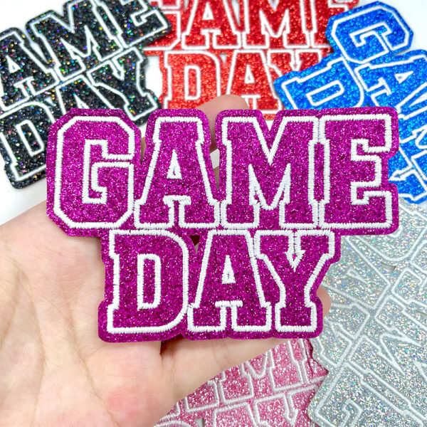 oly-80c0ef4a8475e995e15e9ae111b4b026 Wholesale Embroidered Alphabet Iron-On Patches for Game Day Craft Supply