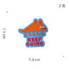 Wholesale Small Monster Cloth Patches Set Colorful Non-woven Embroidered Stickers for Clothing Boutique Accessory