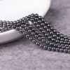 oly-81030b2fe644a3085f552f67b51d43ab Wholesale Starry Black Gallstone Loose Beads DIY Jewelry Making Fashion Accessory Boutique