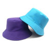 Wholesale Fashion Double Sided Bucket Hat Khaki Sun Protection Hat for Everyday Use