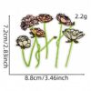 Wholesale Cartoon Flower Embroidered Patch Decorative Accent for Clothing Fashion Accessory Gift
