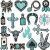 oly-81391e0b58a1a24cca23ff6273b4cf98 Wholesale Western Cowboy Embroidery Patches Polyester Thread Fashion Accessory