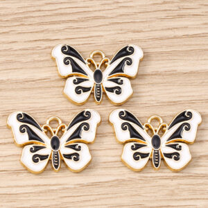 Black and white butterfly