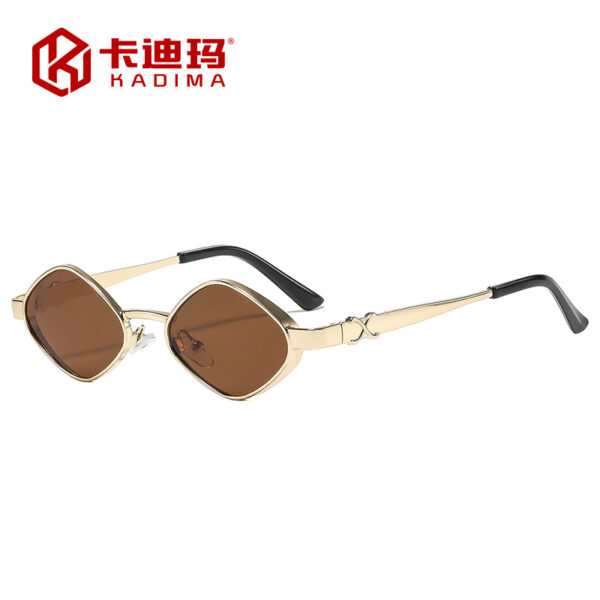 oly-815a4c8f05d3b9a007d61a76e20f6991 Wholesale Retro Square Sunglasses UV400 Gold Frame Gray Lens Sun Protection Driving Resale