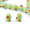 oly-818c7e294ed04c52160adfa905cfa696 Wholesale Yellow Green Bubble Polka Dot Fruit Glass Beads for DIY Jewelry Making Fashion Accessory