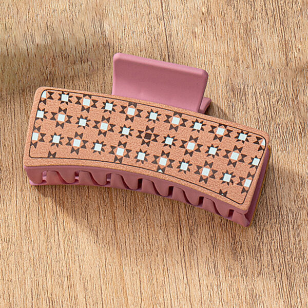 oly-81a51276b0356febcc3de78b36094398 Wholesale Acrylic Aztec Pattern Hair Clip Fashion Accessory for Party Boutique Resale