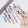 oly-81a884e4c004961e810d7635f19297ec Wholesale Korean Style Zinc Alloy Enamel Heart Shaped Key Chain Charm Bag Accessory Gift