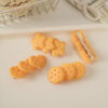 oly-81d9276d925ae53ac090668dc1aaef5a Wholesale Plastic Duckbill Hair Clip Cute Bow and Cookies Design Fashion Accessory