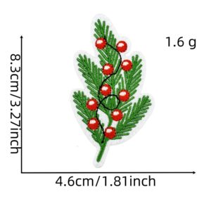 Christmas cloth stickers 25#