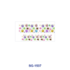 oly-8206a9aaed6205f8b2622e9875a69c8b Wholesale 8pcs Mixed Cartoon Animal Floral Text Print 3oz Cup Stickers Wrap OLY Exclusive