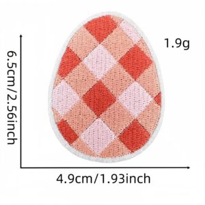 Easter egg cloth stickers 8#