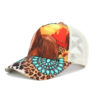 Wholesale Baseball Cap with Horse Pattern Breathable Summer Cap