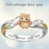oly-82412aa0128adcdbd4c53f0631ff3f5a Wholesale Electroplated Alloy Elephant Ring Women's Fashion Jewelry Accessory