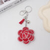 oly-8270ecfe34b280153a1bf69707c4e15c Wholesale Plum Blossom Rhinestone Keychain, Fashion Car Key Accessory, Gift for Wedding Party