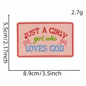 Colorful english cloth stickers 4 #