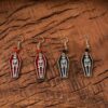 oly-827d26835627568034c1b057b021398b Wholesale Retro Halloween Ear Hooks Zinc Alloy Bat Skull Spider Design Jewelry Accessory