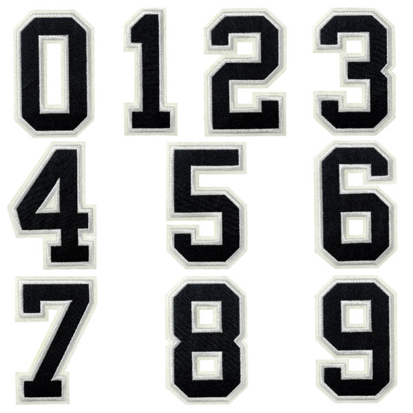 oly-827efb372f81202d1e88437e0168ecca Wholesale Stylish Arabic Number Embroidery Patches Iron On Polyester Patches for Clothing Blue White DIY Gift Accessory