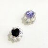 oly-8280ccb0f633425163a532fb8414151c Wholesale Heart Shape Loose Beads DIY Jewelry Making Bag Charm Keychain Accessory