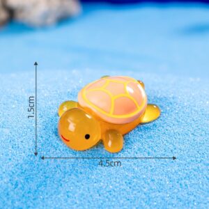 9 # Orange [large size] / 30 types of luminous cartoon turtles