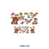 oly-828f911dbc54bf93a57a09708cc00e43 Wholesale 2/4/8pcs Cute Animal Character Mini Cup Keychain Sticker OLY Exclusive