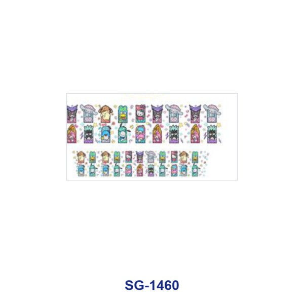 Wholesale 8pcs Mixed Coffee Floral Cartoon Text Print 3oz Cup Stickers Wrap OLY Exclusive