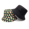 Wholesale Trendy St. Patrick's Day Bucket Hat Clover Print Sun Protection Gift